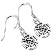 Celtic Knot Silver Earrings, ep198